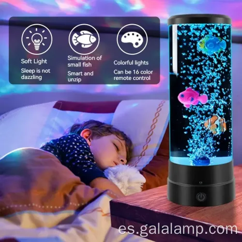 Elegante lámpara de medusas para uso en casa y regalos